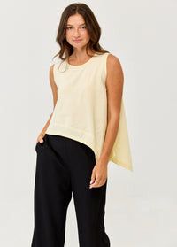 Yellow long side top - 00