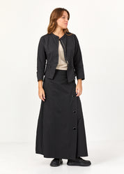 Black large wrestling skirt pants