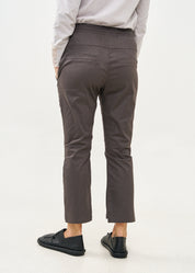 Dark gray knee-length pants