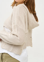 Knit with a Froma Stone extension cap