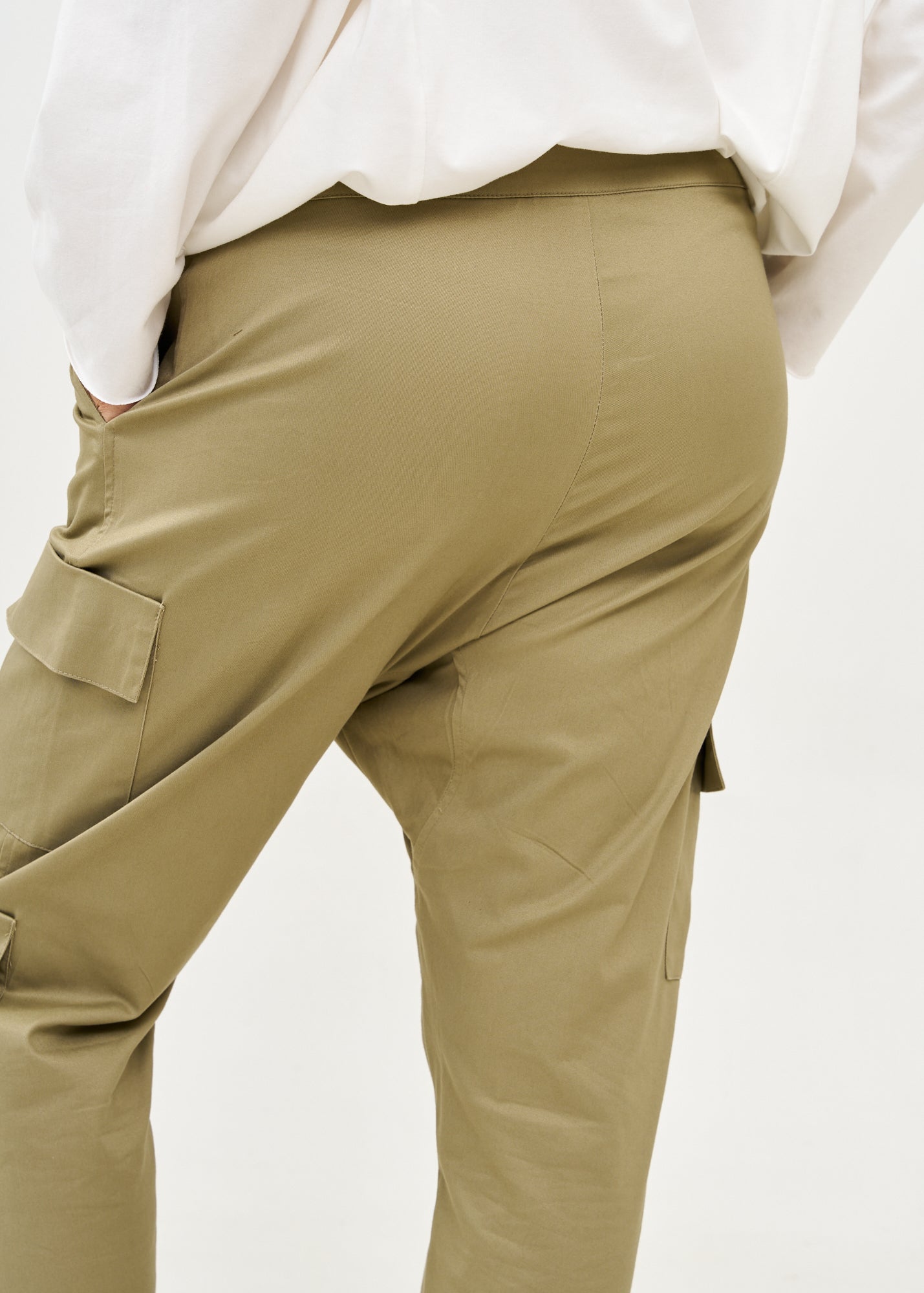 Boy's pants with pockets, brown color combination