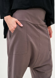 Gray high waisted baggy pants