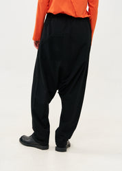 Black t-shirt baggy pants with kangaroo pocket