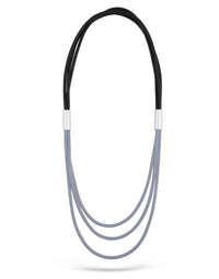 Long silicone chain and 2 gray tubes - 99