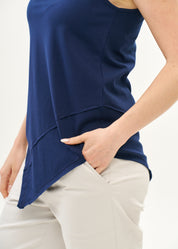 Navy blue Spaghetti tank top