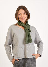 Green loop scarf - 99