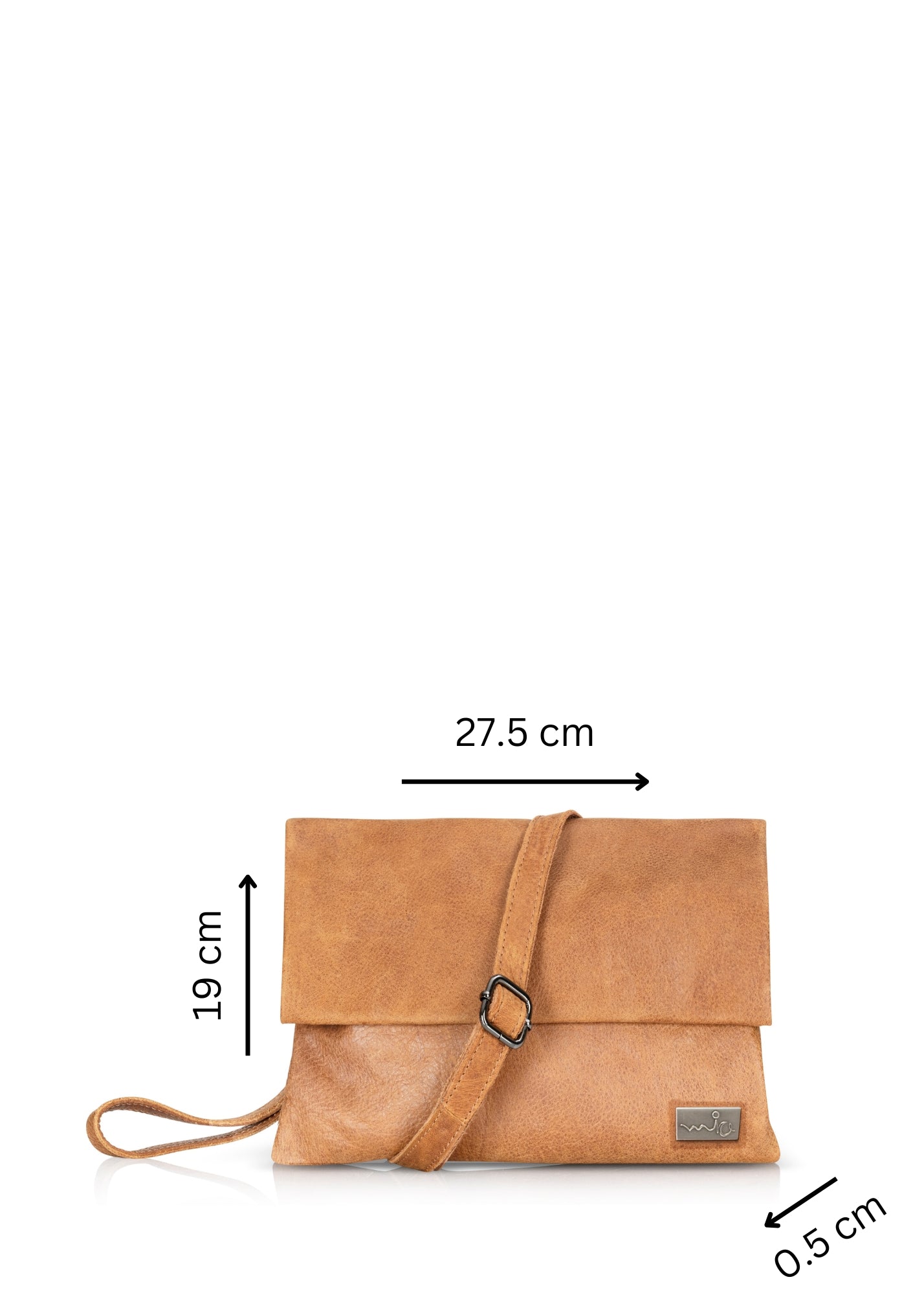 Brown Wash Magnetic Clapham Evening Bag