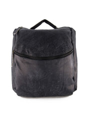 Black bag and pocket backpack with external cutouts