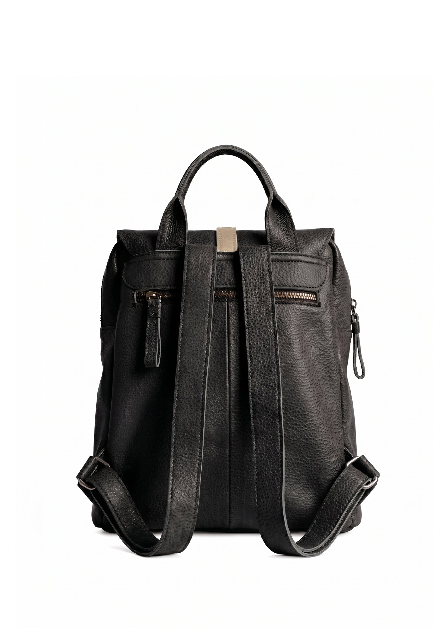 Backpack, front pockets, black color combination
