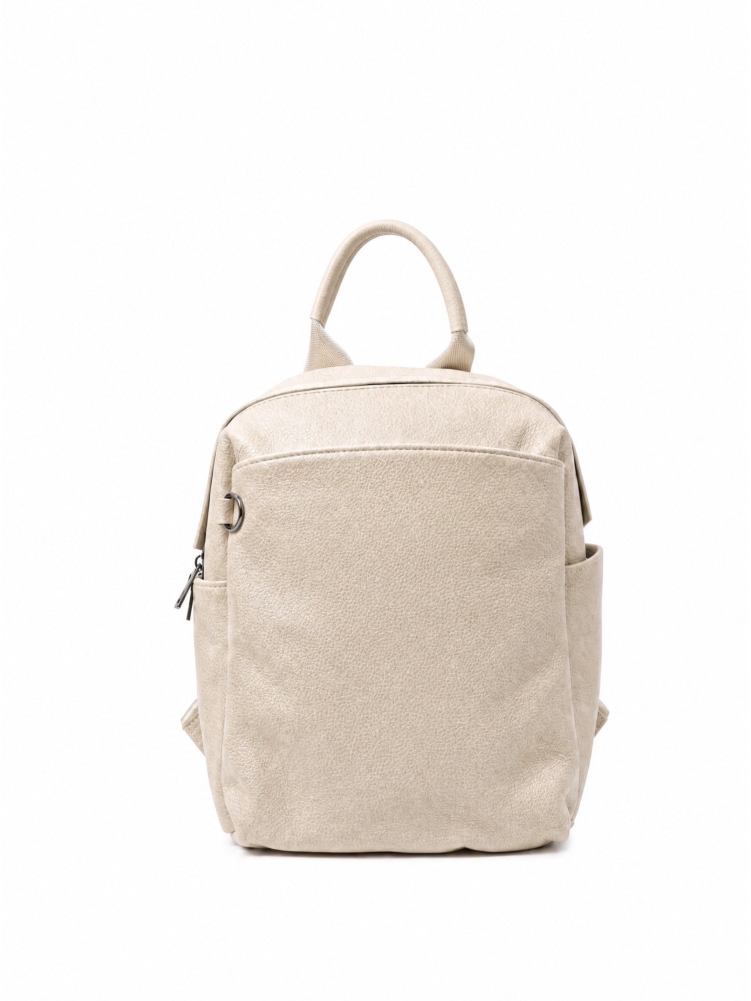 Small off-white leather bag