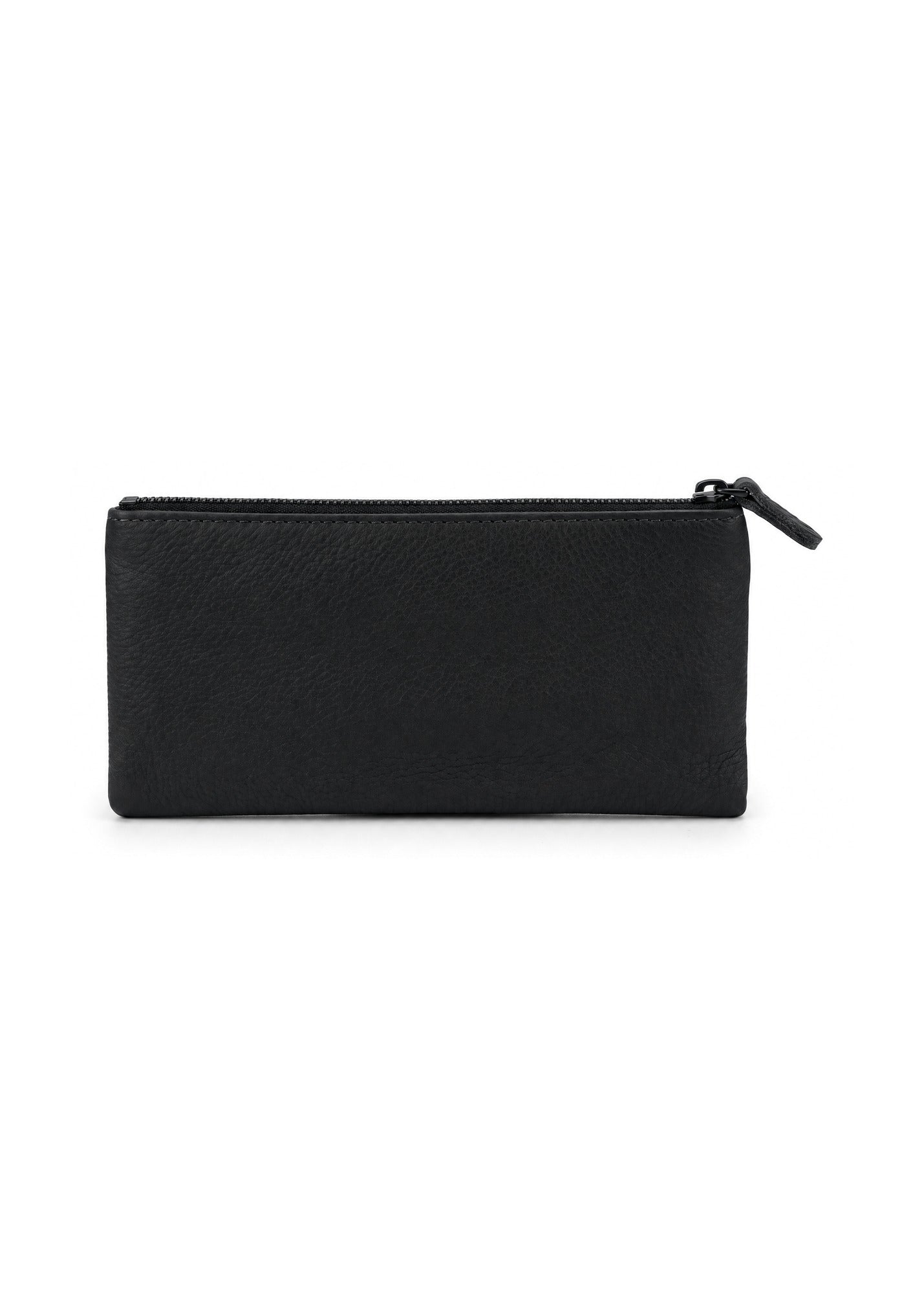 Black Zipper Wallet and Clutch