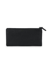 Black Zipper Wallet and Clutch