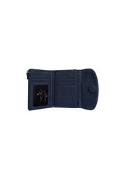 Blue Zipper Wallet