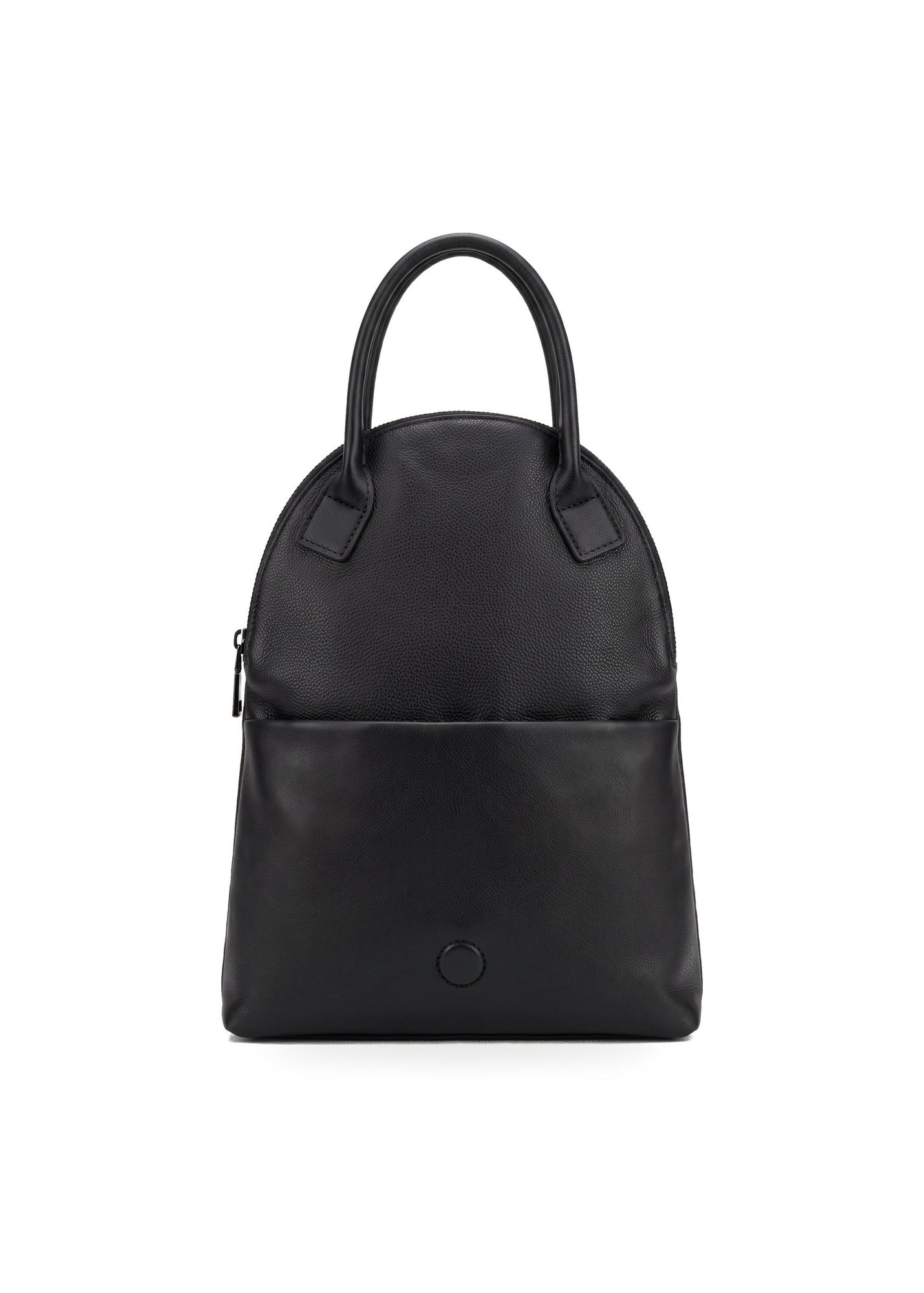 Small black backpack