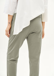 Boy's grey button-down t-shirt pants