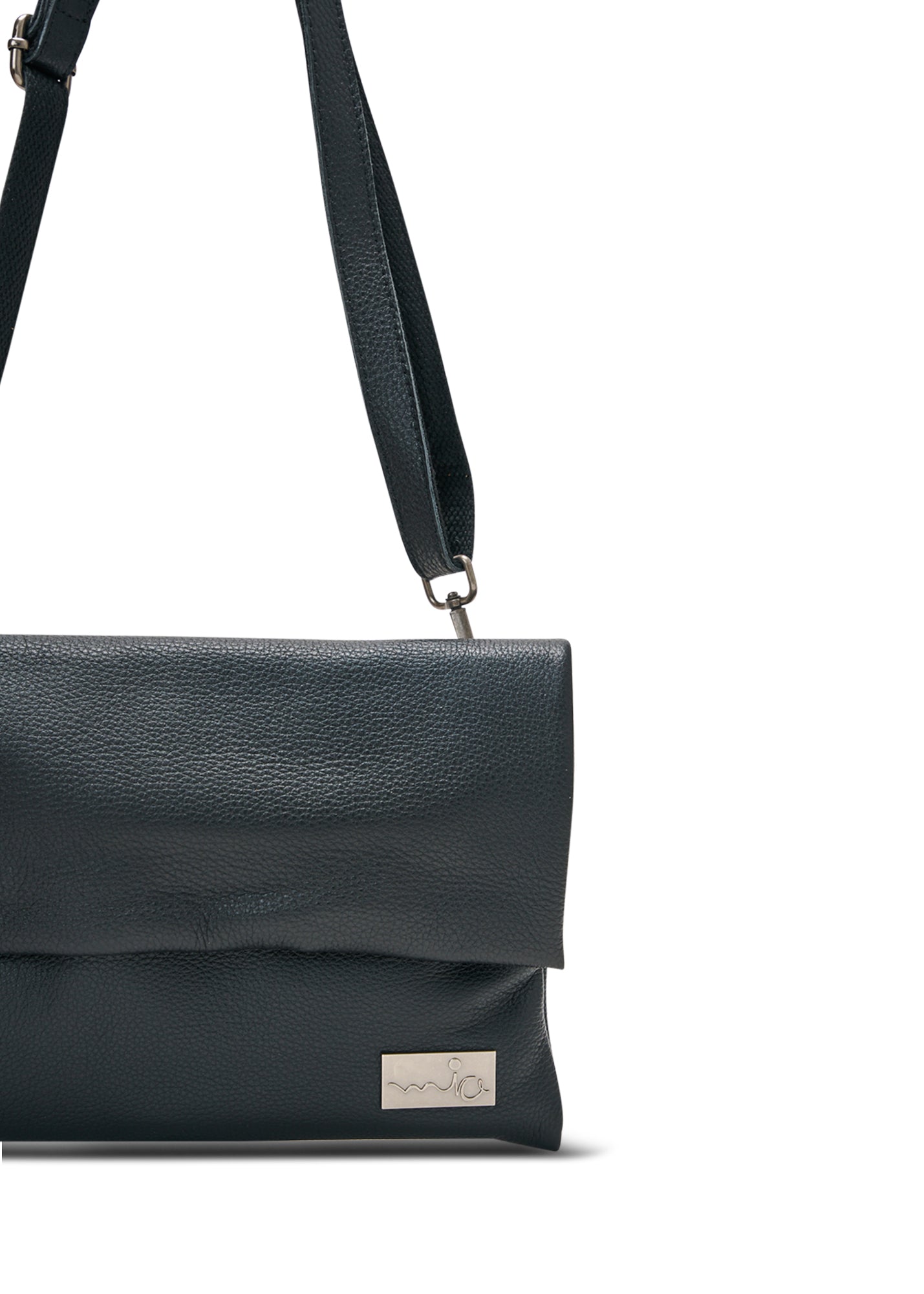 Black magnetic kalapa evening bag