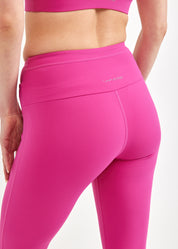 Purple two stripe belt basic tights