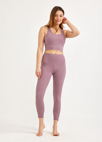 Mesh combination tights and pink back zipper - 00