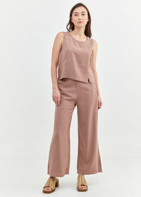 Pink straight leg classic pants - 00