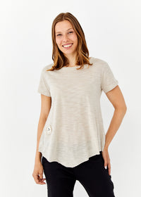 T-shirt with a Stone triangle ending - 00